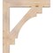 Ekena Millwork Merced Block Smooth Bracket, Douglas Fir, 5 1/2"W x 38"D x 42"H BKT06X38X42MRC05SDF - alternate 3